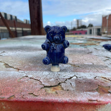 Load image into Gallery viewer, Billy Bear Pipe -  Electric Blue