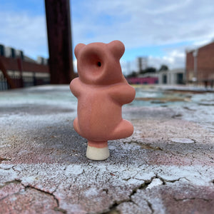 Billy Bear Pipe -  Coral